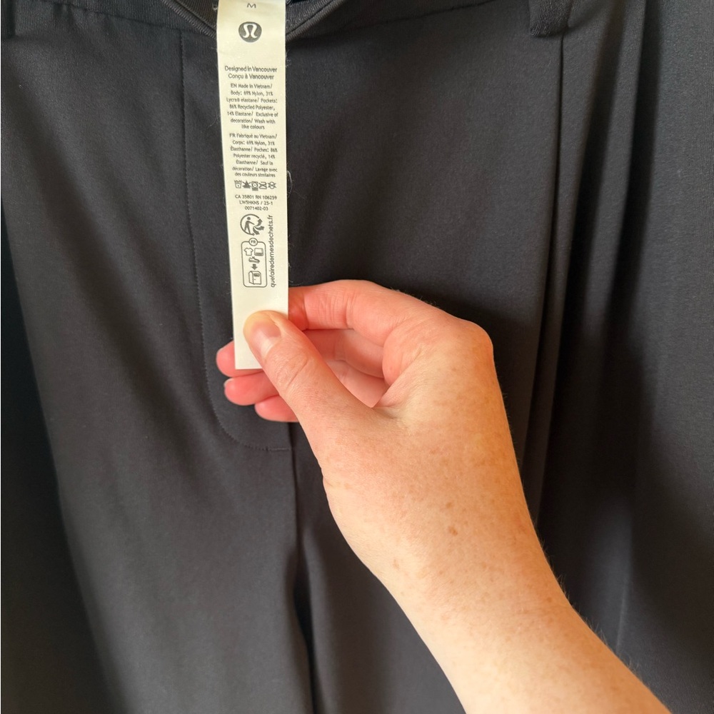 lululemon athletica Black Wide-Leg Trousers - Picture 10 of 12